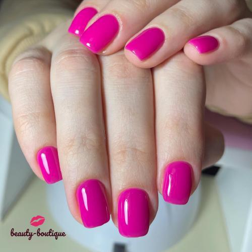 Розовые малыши-коротыши!!! Ярко стильно удобно по весеннему🌞#маникюрслепянка