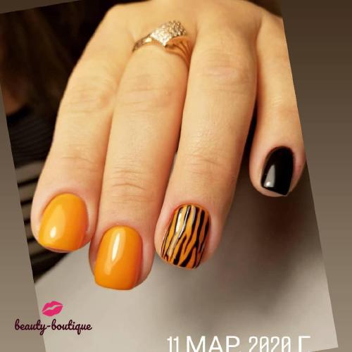 Акварель для ногтей красивый маникюр