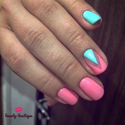 Рисунок ногтей для нового года