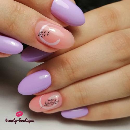 Маникюр ногтей для нового года