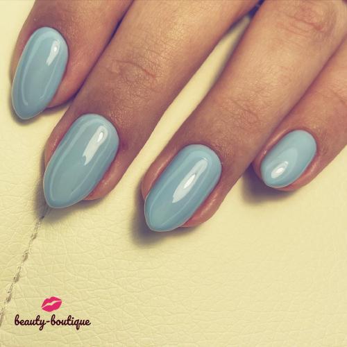 Нашим ноготкам месяц! Поменяли форму, выполнили  комплекс, нанесли однотонное покрытие лаком Global Fashion тон 96🧍🏽‍♀️💅🏽#globalfashion